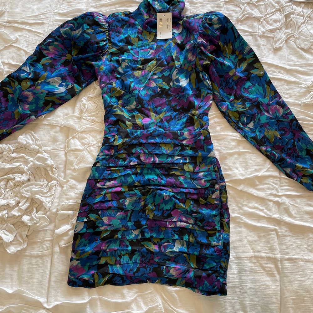 Never worn designer dress. XS. Ronny Kobo.